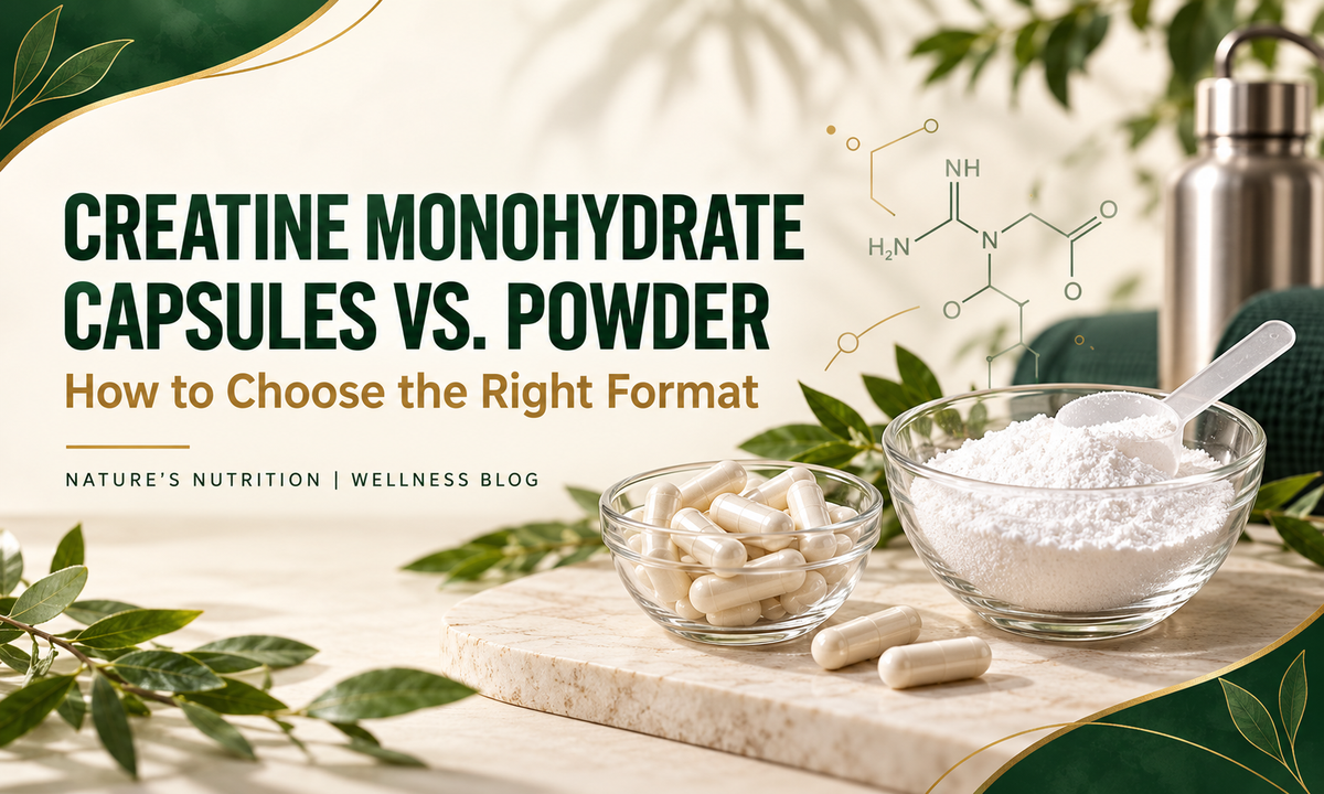 Creatine Monohydrate Capsules vs. Powder: How to Choose