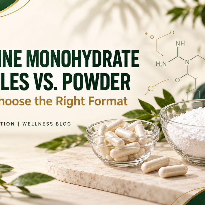 Creatine Monohydrate Capsules vs. Powder: How to Choose