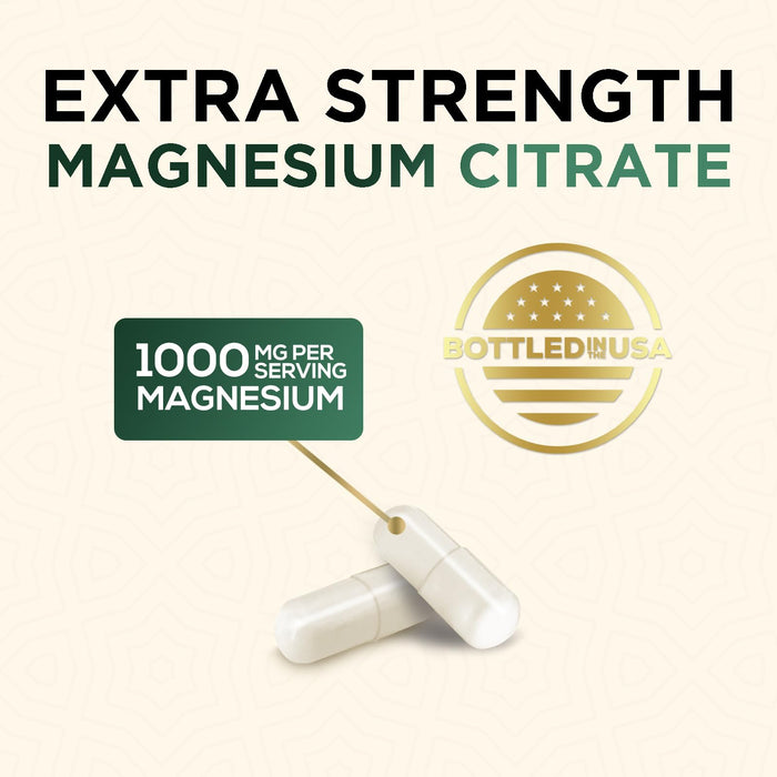 Magnesium 1000 mg - 60 Capsules