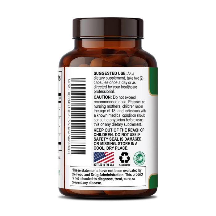 Saw Palmetto 1000 mg - 60 Capsules