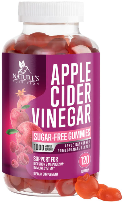 Apple Cider Vinegar Sugar free Gummies