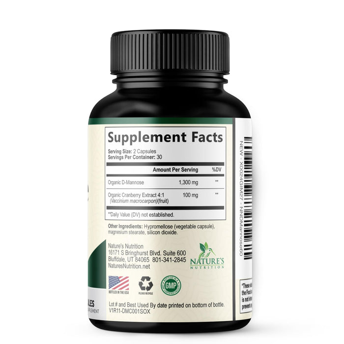 D-Mannose 350 mg - 60 Capsules