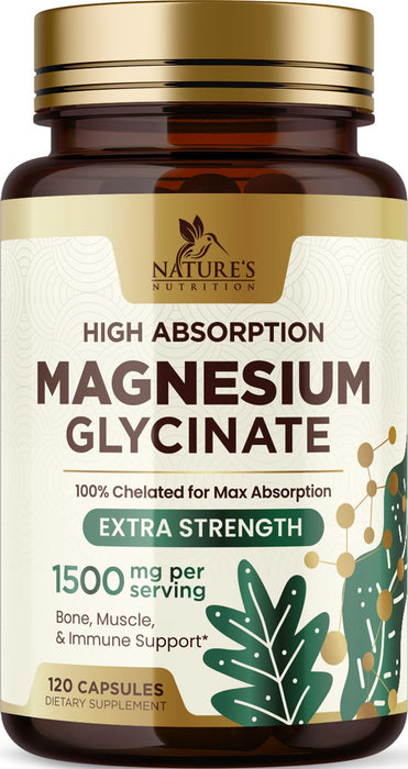 Magnesium Glycinate 250 mg - 120 Count
