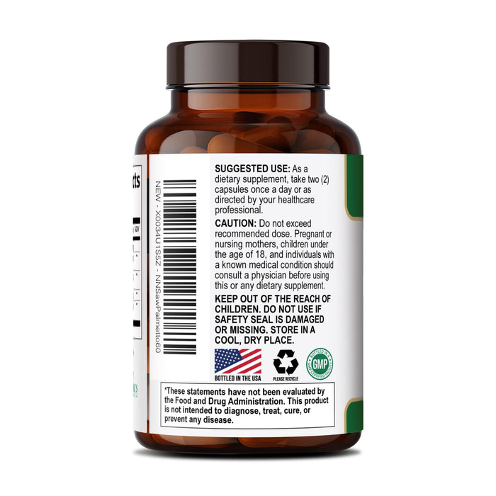 Saw Palmetto 1000 mg - 60 Capsules