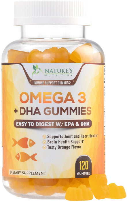 Omega-3 Fish Oil - Orange, 120 Gummies