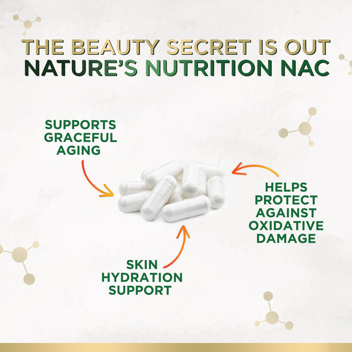 NAC (N-Acetyl Cysteine) 1200 mg - 60 Capsules