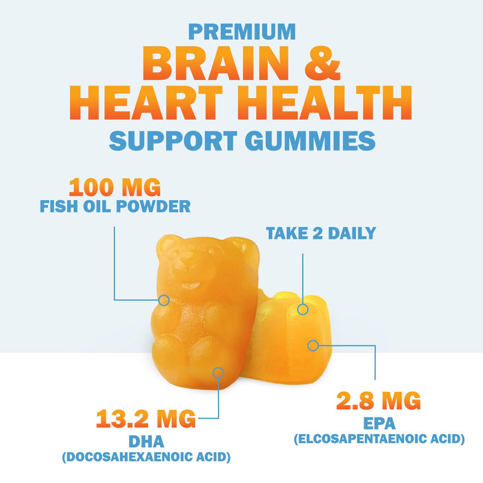 Omega-3 Fish Oil - Orange, 120 Gummies