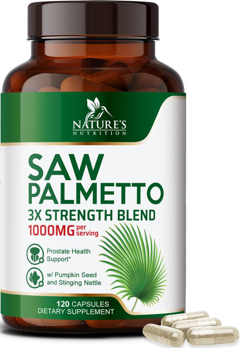 Saw Palmetto 1000 mg - 120 Capsules
