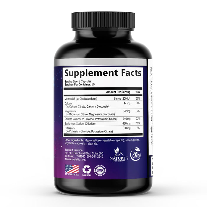 Electrolyte Tablets - 60 Tablets