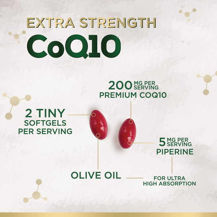 CoQ10 200 mg - 120 Softgels