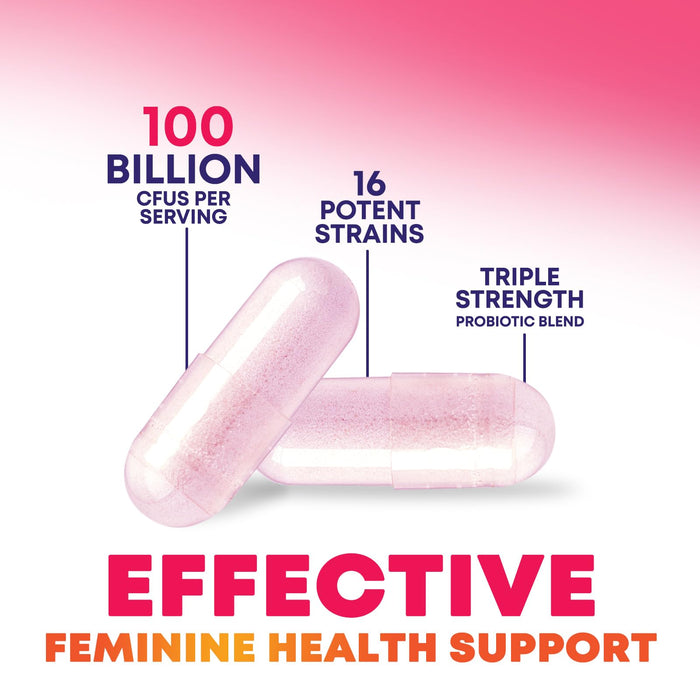 Probiotics for Women - 90 Billion CFU 16 Probiotic Strains with Cranberry, Vaginal Probiotics with Prebiotics PH, Digestive, UT, Immune, & Feminine Health Support, Pro Biotics for Women, 60 Capsules