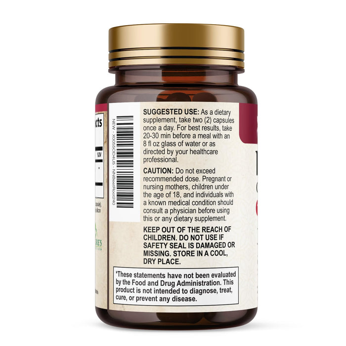 Beet Root 1300 mg - 240 Capsules