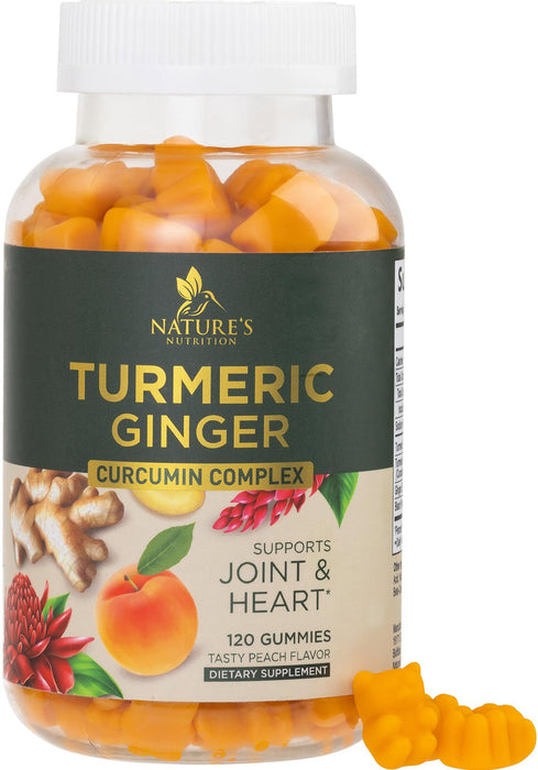 Turmeric Curcumin Gummies - 120 Gummies