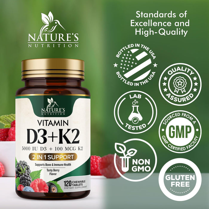 Vitamin D3 +K2