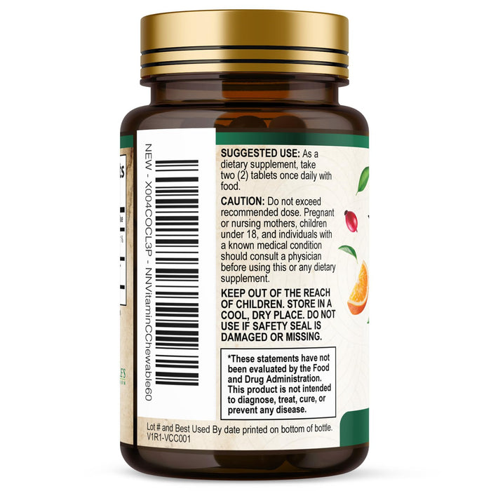 Vitamin C 1000 mg - 60 Chewable Tablets