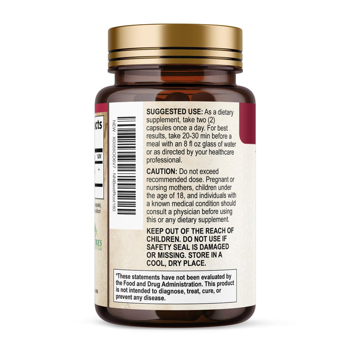 Beet Root 1300 mg - 180 Capsules