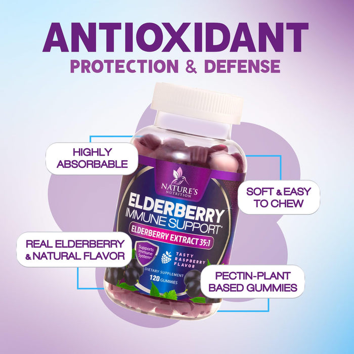 Elderberry - 120 Gummies