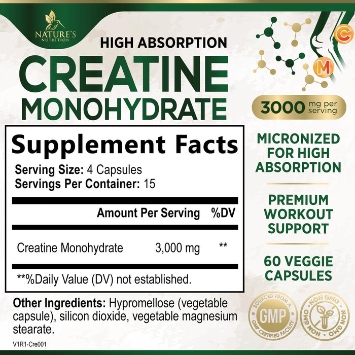 Creatine Monohydrare Capsule