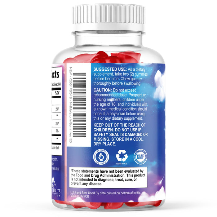 Melatonin Sleep Gummies 12 mg - 120 Gummies