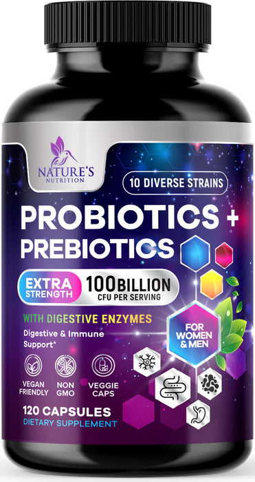 Probiotic 100 Billion CFU - 120 Capsules