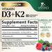 Vitamin D3 +K2