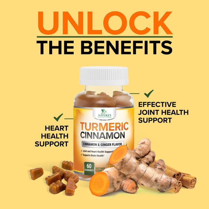 Turmeric Curcumin Gummies - 60 Gummies