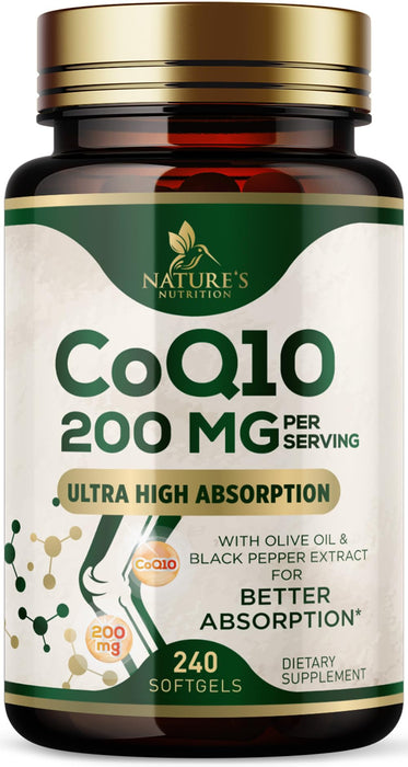 CoQ10 200 mg - 240 Softgels