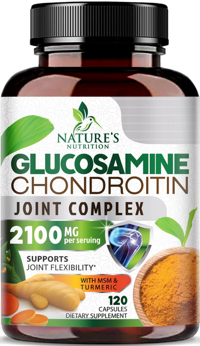 Glucosamine Chondroitin MSM 2100 mg - 120 Capsules