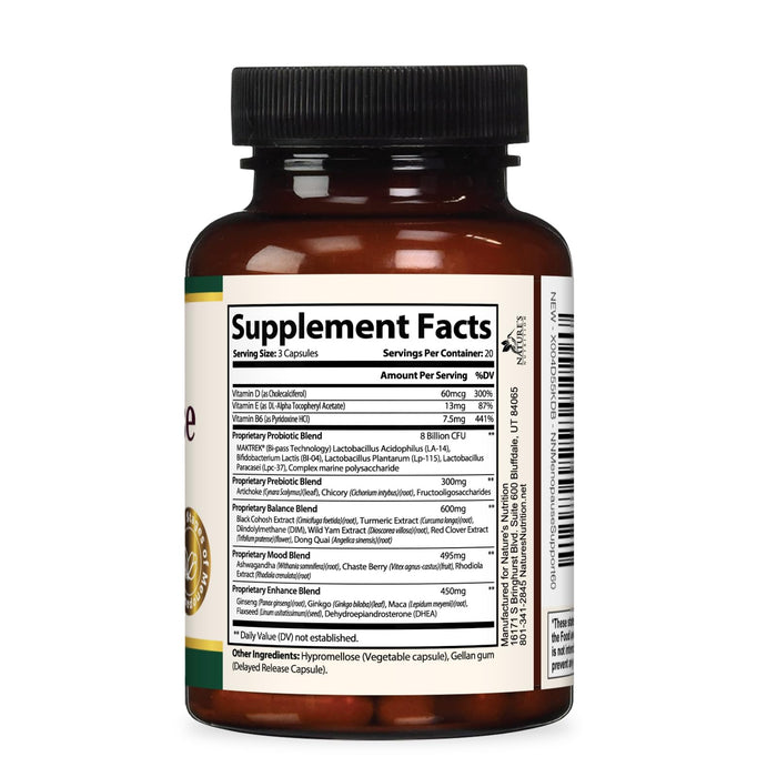Menopause Support with Black Cohosh - 60 Capsules