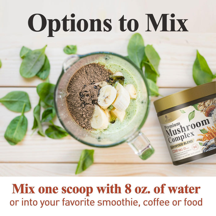 Mushroom Complex Powder 11-in-1 - 60 Servings