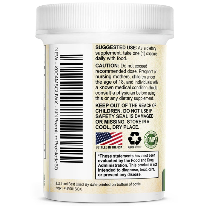 Probiotics for Women Capsules - 100 Billion CFU Prebiotics, Acidophilus Probiotics Supports Immune System Digestive Health, Supports Occasional Constipation & Bloating, Daily Supplement
