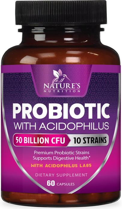 Probiotic + Prebiotics 60 Billion CFU - 60 Capsules