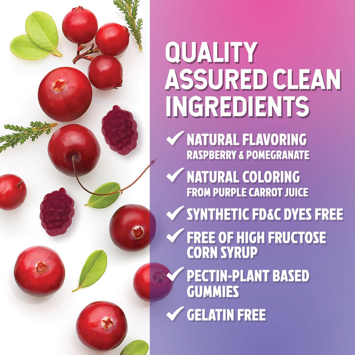 Women's Probiotic + Cranberry 3 Billion CFU - 60 Gummies