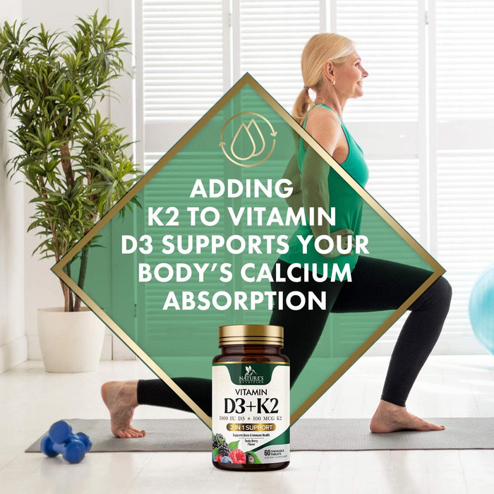 Vitamin D3 +K2