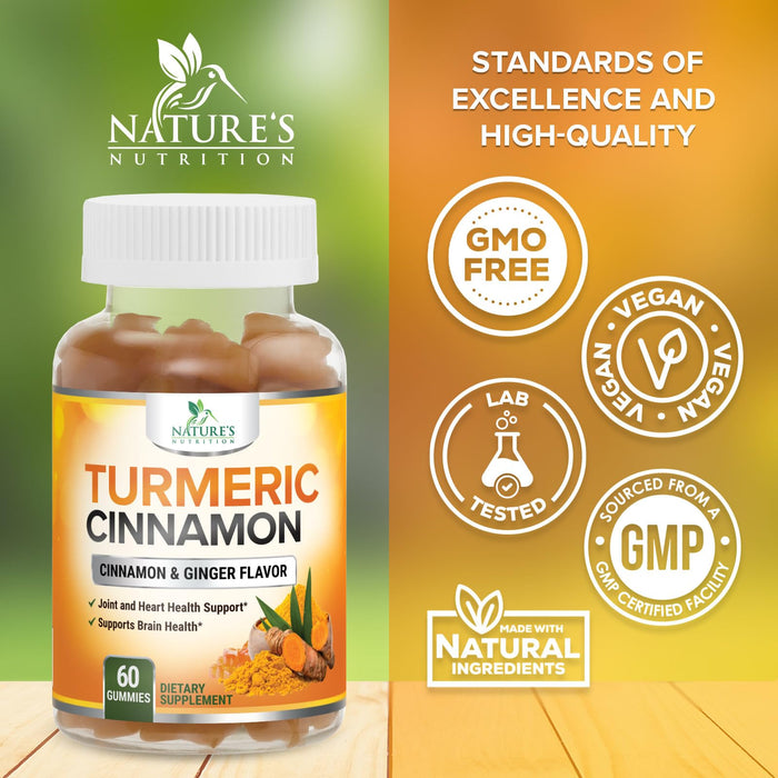Turmeric Curcumin Gummies - 60 Gummies