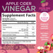 Apple Cider Vinegar Supplement Facts