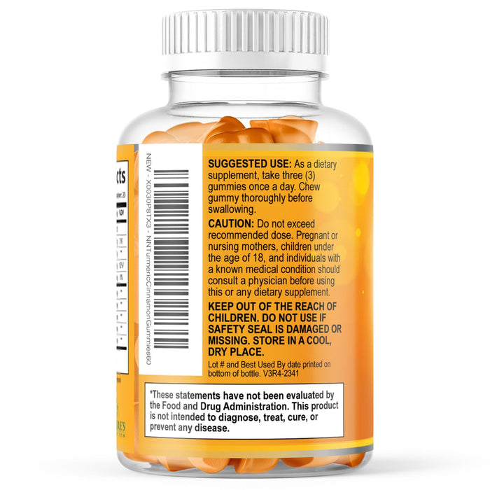 Turmeric Curcumin Supplement Gummies with Ginger & Cinnamon, 95% Curcuminoids Turmeric Curcumin Gummy with Black Pepper for Best Absorption, Nature's Vegan Joint Support Tumeric, Non-GMO, 60 Gummies