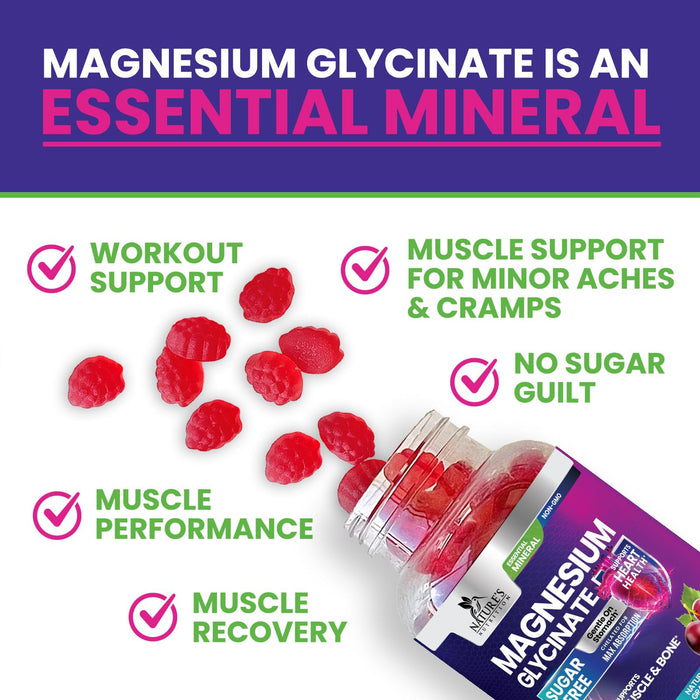 Magnesium Glycinate - 60 Gummies