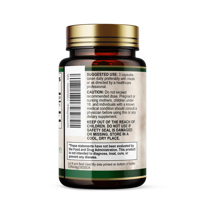 Magnesium 1000 mg - 240 Capsules