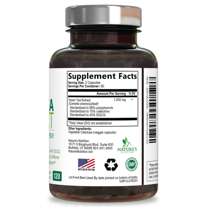 Green Tea Extract 1000 mg - 120 Capsules