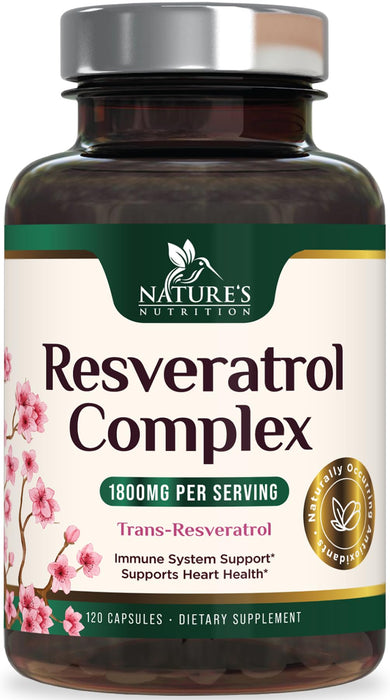 Resveratrol 1800 mg - 120 Capsules