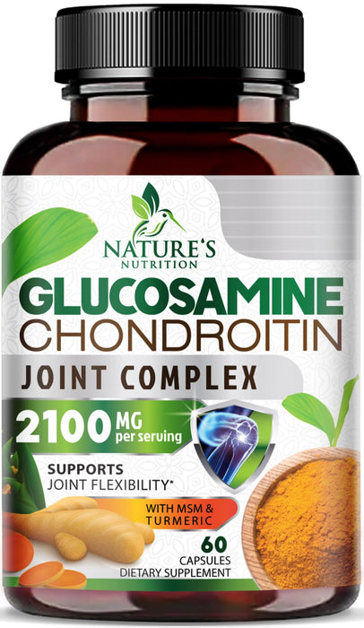 Glucosamine Chondroitin MSM 2100 mg - 60 Capsules