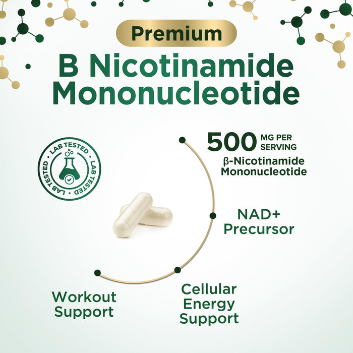 NMN 500 mg - 120 Capsules