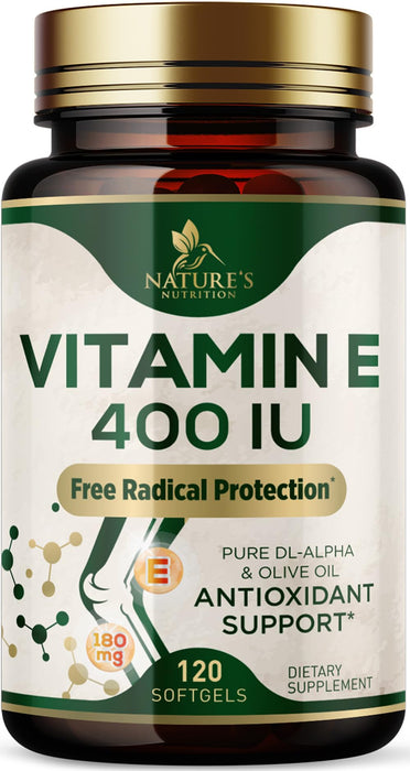 Vitamin E 400 IU - 120 Softgels