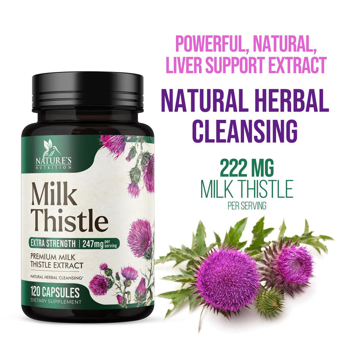 Milk Thistle 1000 mg - 120 Capsules