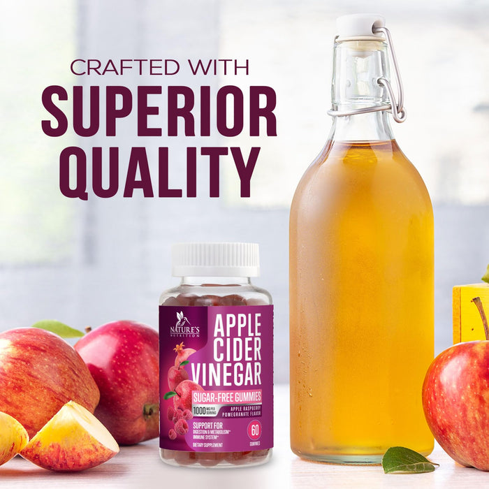 Apple Cider Vinegar Sugar free Gummies