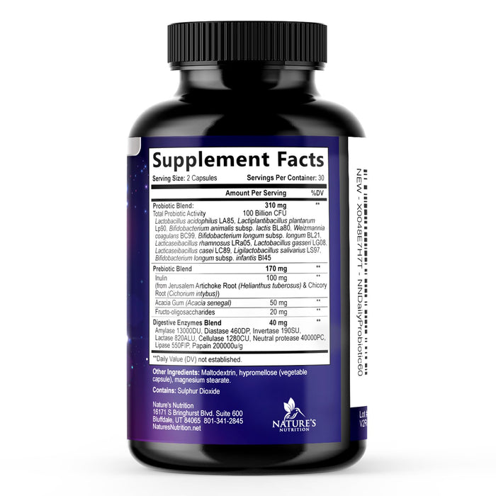 Probiotic 100 Billion CFU - 60 Capsules