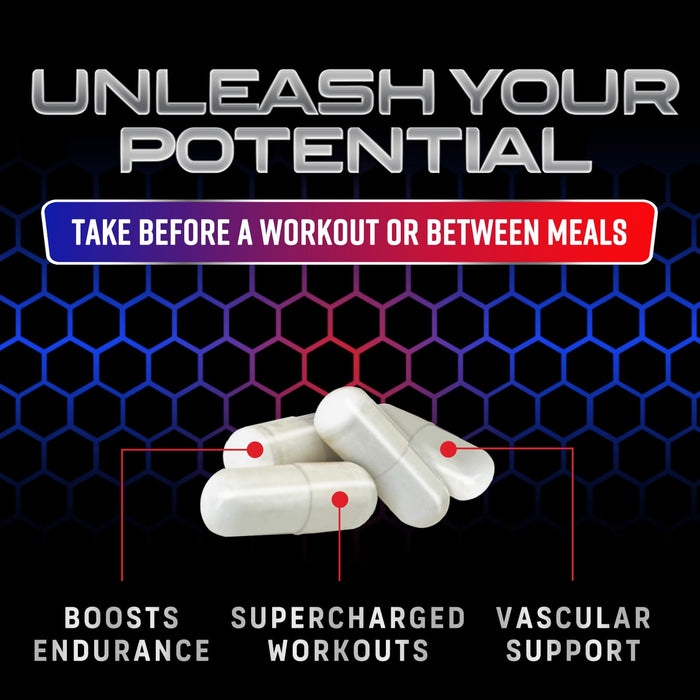 Nitric Oxide Support 3000 mg - 120 Capsules