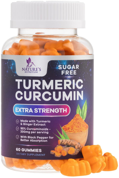 Turmeric Curcumin Gummies - 60 Gummies