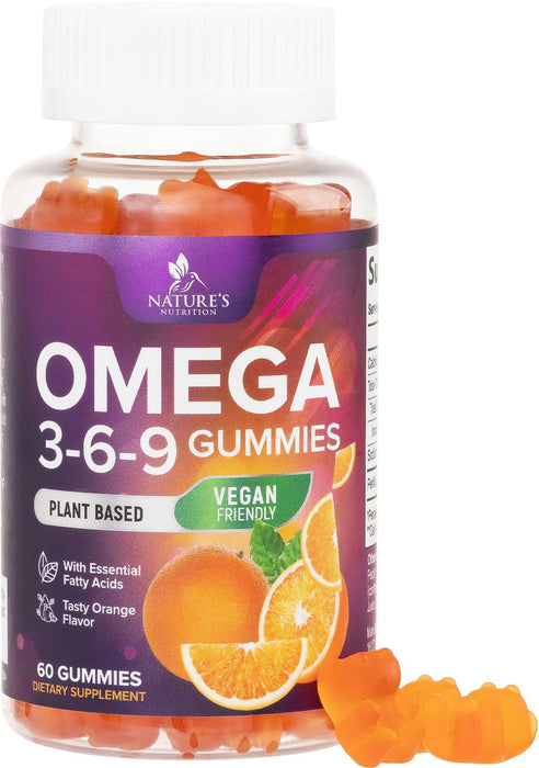 Omega 3-6-9 - Orange, 60 Gummies
